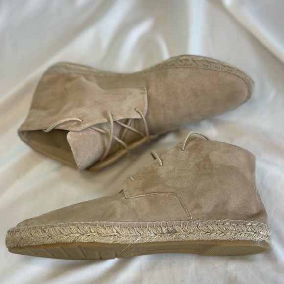 FREDA SALVADOR Suede Harper Lace Up Espadrilles Booties Size 39 NEW - Picture 13 of 16